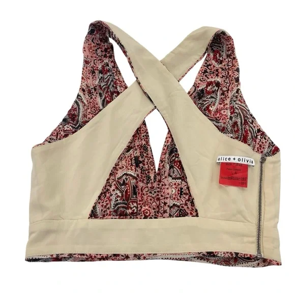 Alice + Olivia Chia Crop Top XS/Small - Picture 11 of 16